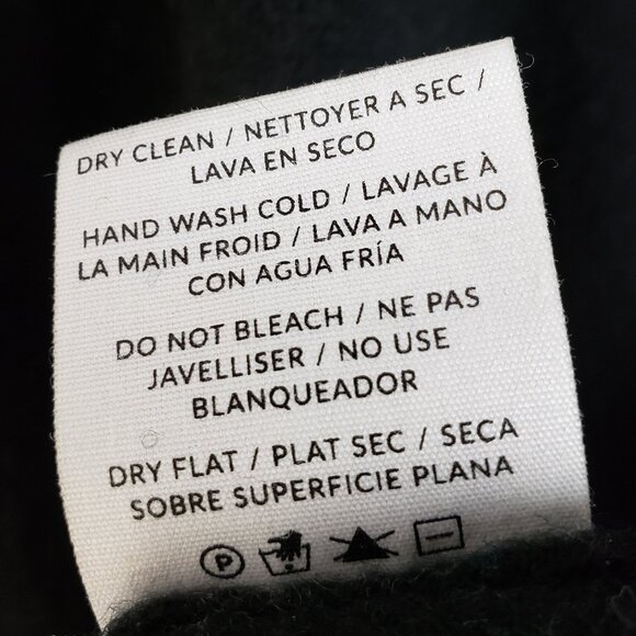 NAADAM 100% Cashmere Sweater Pullover Black Crew Neck Minimalist size M - Picture 11 of 14